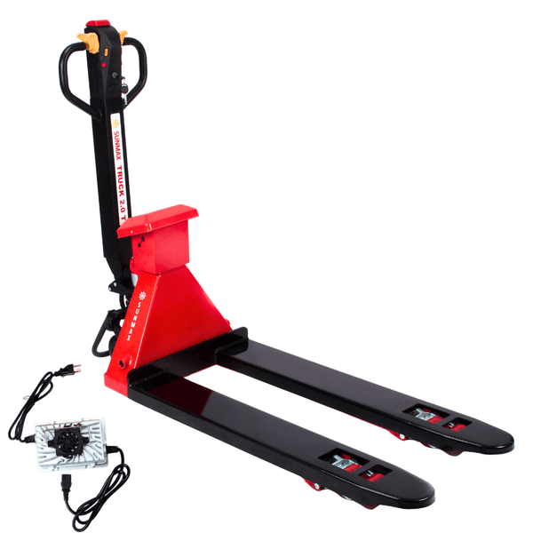 Sunmax Electric Pallet Jack with Built-in Scale, 4400 lbs Capacity - PT4400W - alternate view