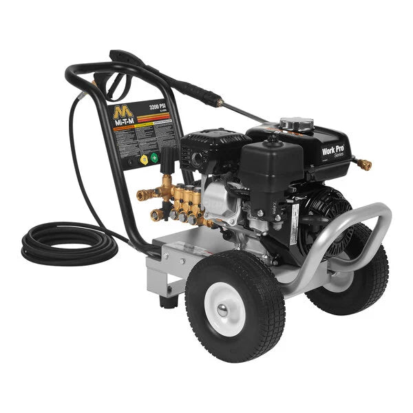 Mi-T-M Work Pro Series 3,200 PSI 2.4 GPM Cold Water Pressure Washer with Honda Engine - WP-3200-0MHB