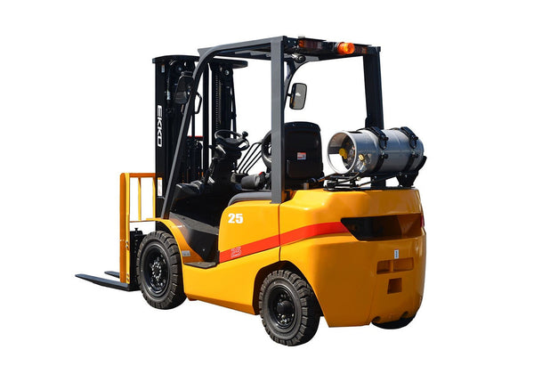EKKO Forklift with solid pneumatic tires 5000 lbs., cap. - EK25TLP