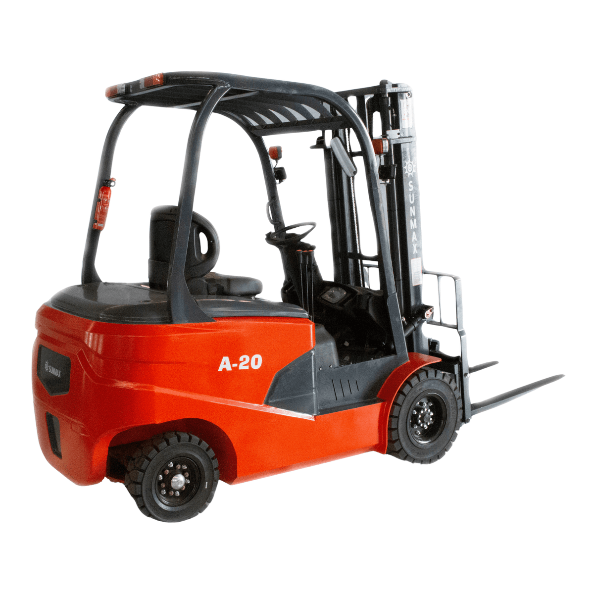 Sunmax Electric Forklift – 4400 lbs Capacity, 118" Lift for Warehouse Use - A-20