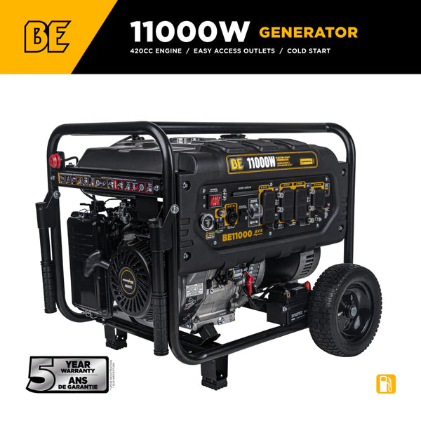 BE Power 11,000 Watt Generator - BE11000 - alternate view
