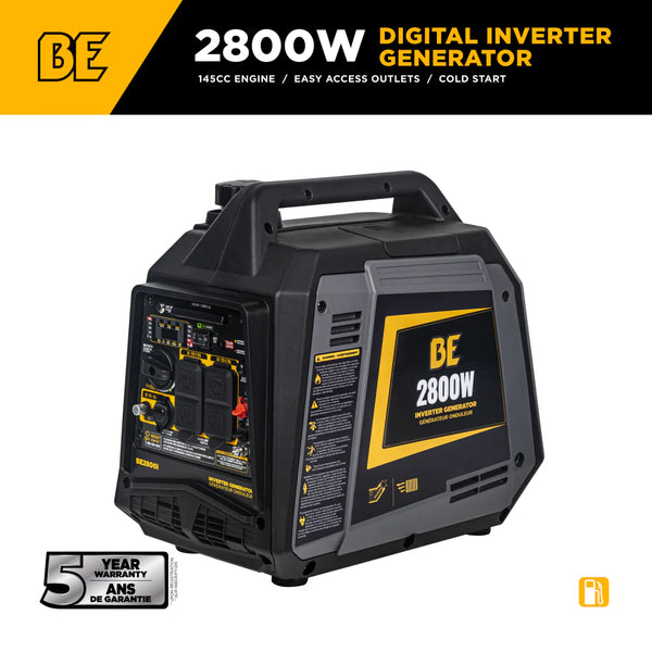 BE Power 2,800 Watt Digital Inverter Generator - BE2800I - alternate view