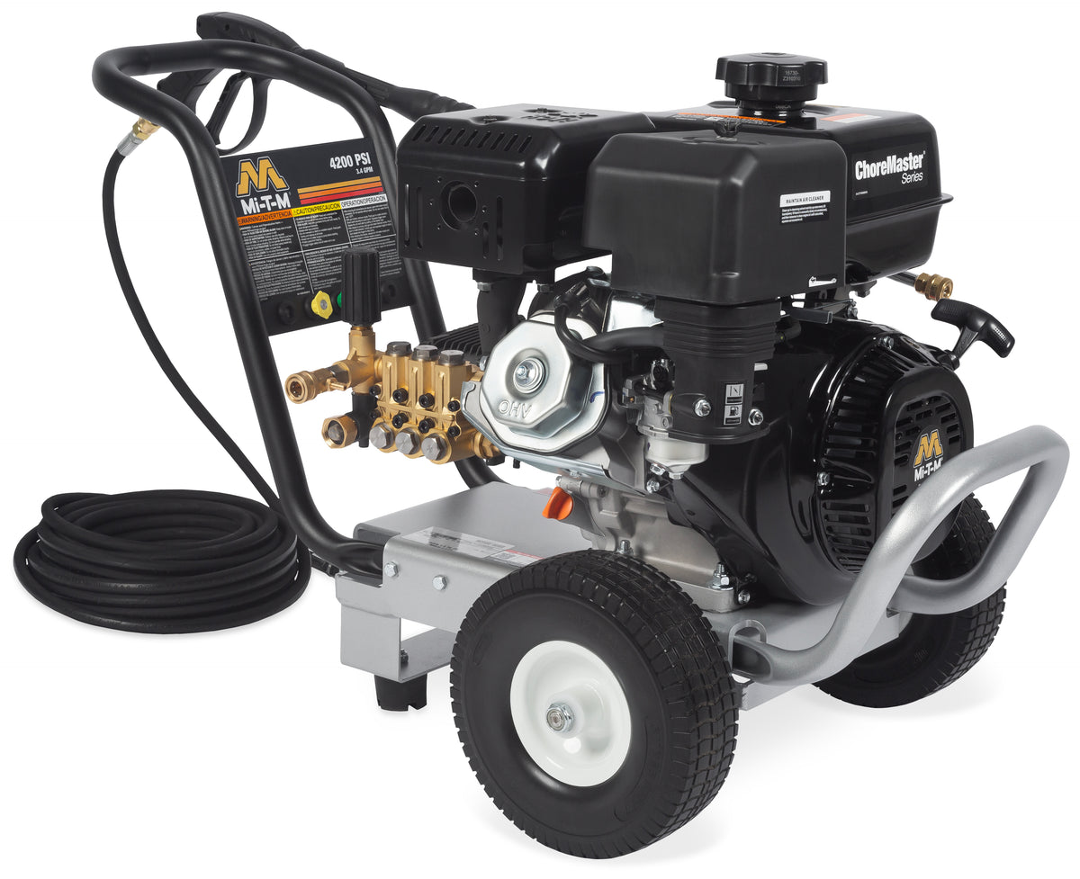 Mi-T-M ChoreMaster 4200 PSI 3.4 GPM Gas Powered Cold Water Pressure Washer - CM-4200-0MMB
