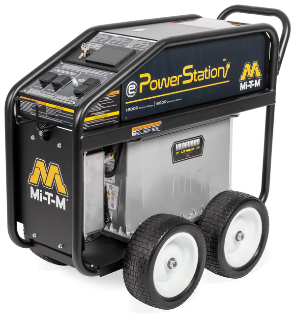 Mi-T-M ePower Station 6000 Watt Battery Powered Generator - EPS-0607-0VF3M
