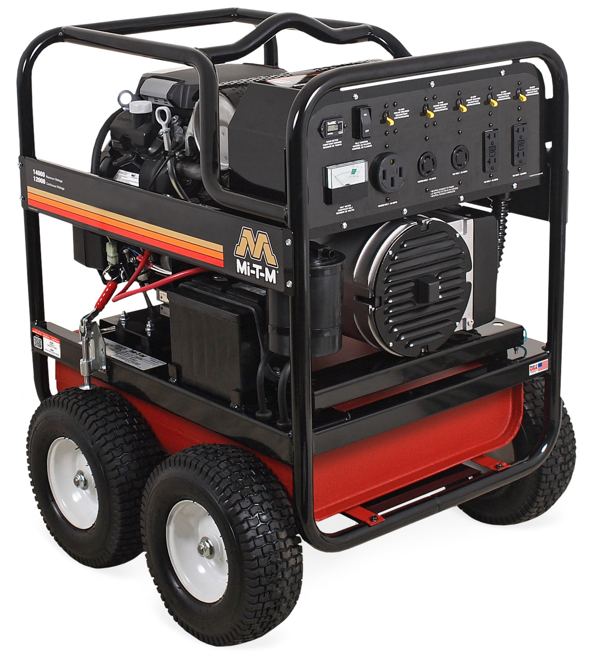 MI-T-M 14000-Watt 688cc Honda Gas Generator - GEN-14000-1MHE