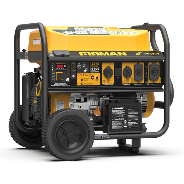 Firman Gas Portable Generator 8375W Remote Start 120/240V