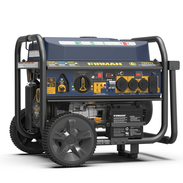 Firman Tri Fuel Portable Generator 11400W Electric Start 120V/240V with CO Alert - T09275