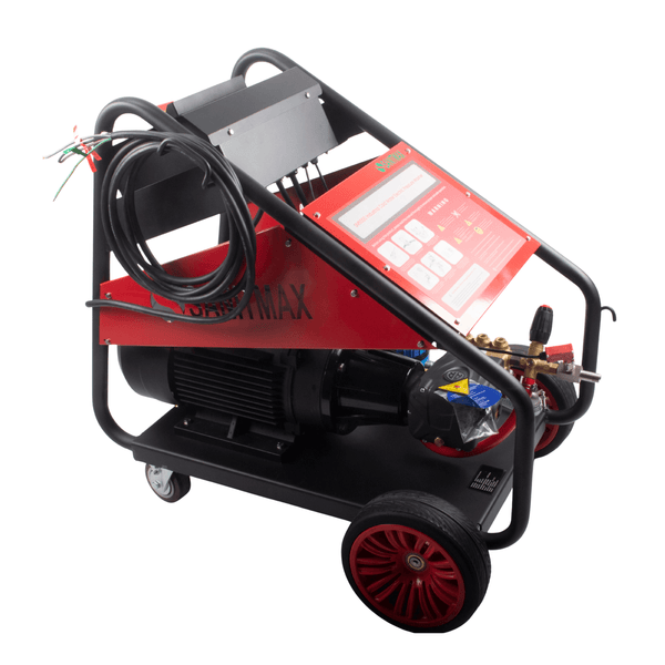 Sanitmax Industrial Electric Pressure Washer – 5000 PSI, 5.5 GPM, 20 HP, 460V 3-Phase Cold Water System - SM5000 - alternate view