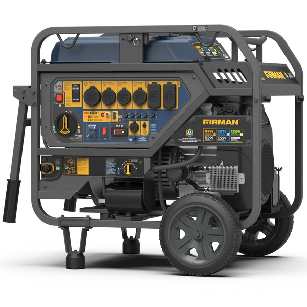 Firman Tri Fuel Portable Generator 15000W Electric Start 120/240V with CO Alert