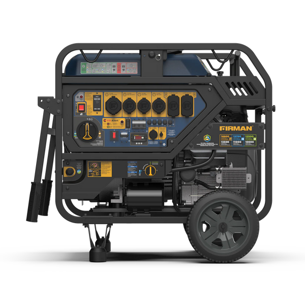 Firman Tri fuel portable generator 16800W electric start 120/240V with CO alert - T13071 - alternate view