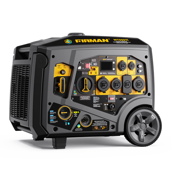 Firman Tri Fuel Inverter Portable Generator 6850W Electric Start With CO Alert